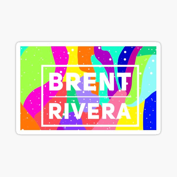 Brent Rivera ,redbubble boy Sticker