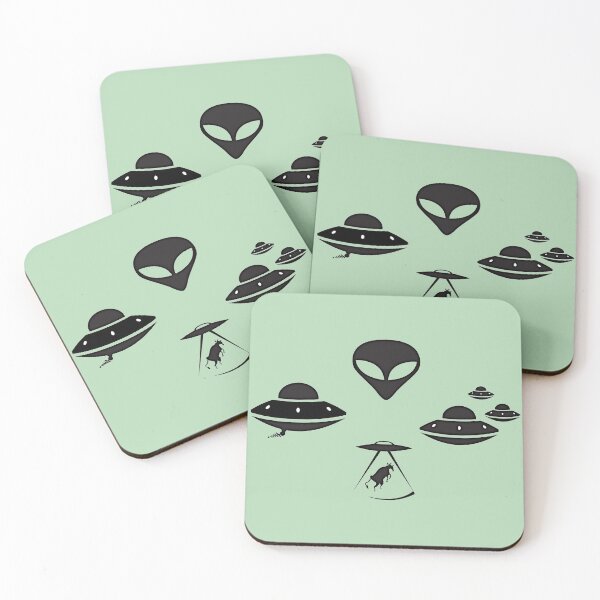 Item preview, Alien Invasion - UFOS0004 designed and sold by 3-Starfish.