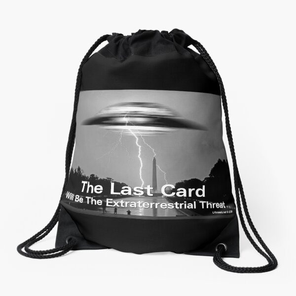 The Last Card Drawstring Bag