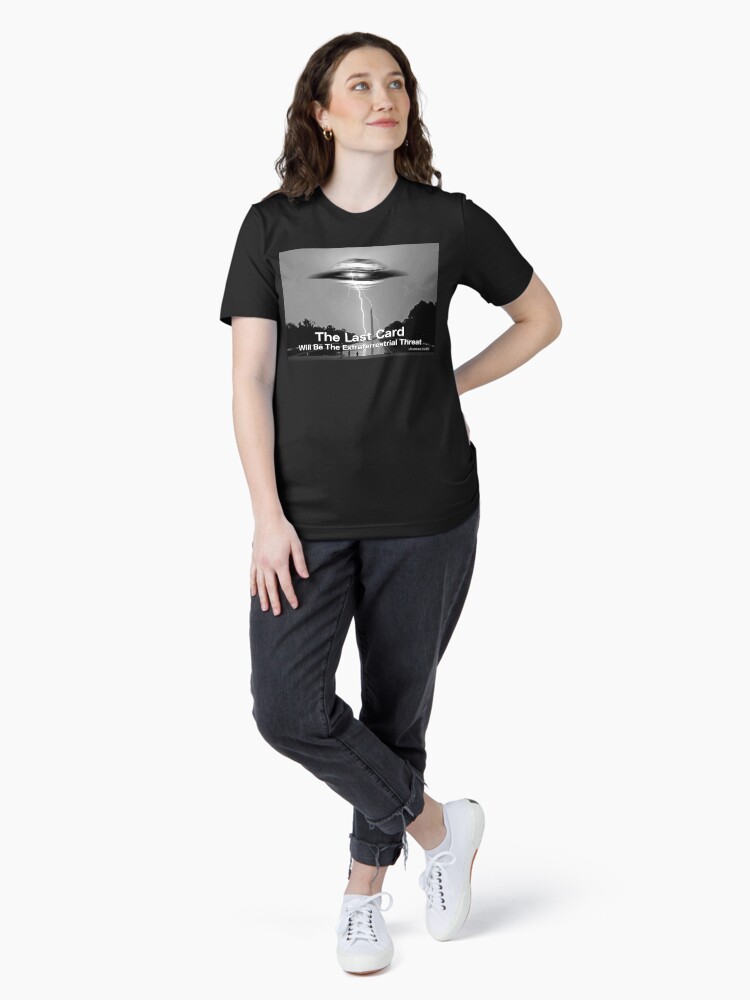 Thumbnail 4 of 7, Essential T-Shirt, The Last Card designed and sold by EyeMagined.
