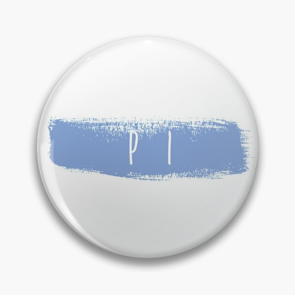 Item preview, Pi Blue Brush Stroke designed and sold by Ally Gracie.