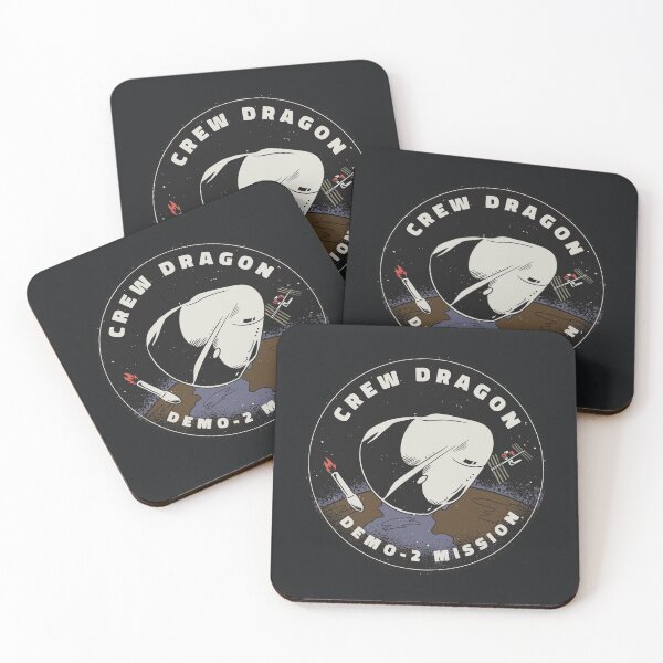 Item preview, SpaceX Crew Dragon Demo-2 Patch designed and sold by HiFiTees.