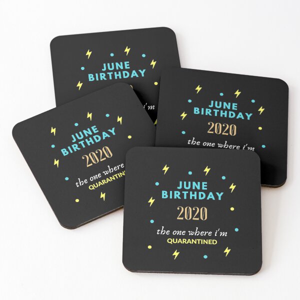 Item preview, June Birthday 2020 the one where I'm Quarantined designed and sold by amon shop.