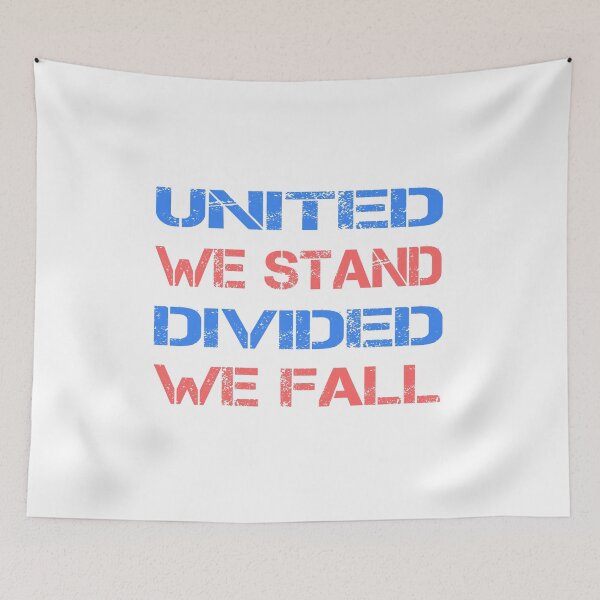 Item preview, United We Stand Divided We Fall-barron trump designed and sold by Ms-Nach.