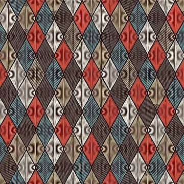 Artwork thumbnail, Geometric pattern, triangle, low poly by Collagedream
