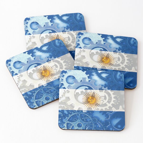 Item preview, Gear Flag of Argentina Industrial Mechanic Engineer Flags designed and sold by Dr-Pen.