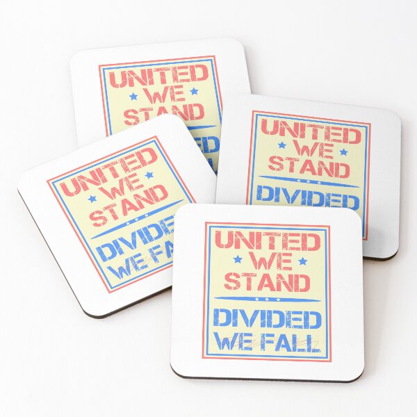 Item preview, United We Stand Divided We Fall-colbertlateshow designed and sold by Ms-Nach.