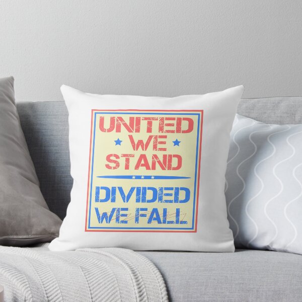 Item preview, United We Stand Divided We Fall-colbertlateshow designed and sold by Ms-Nach.