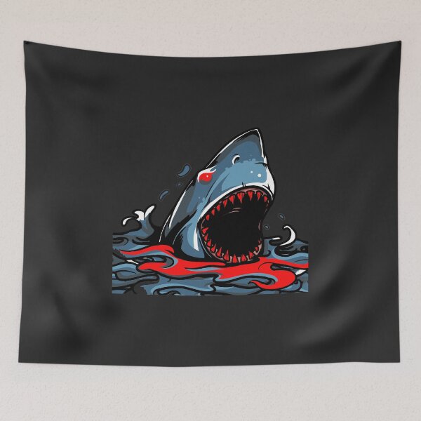 Item preview, BLOODY SHARK BIRTHDAY GIFT designed and sold by GBDesigner.