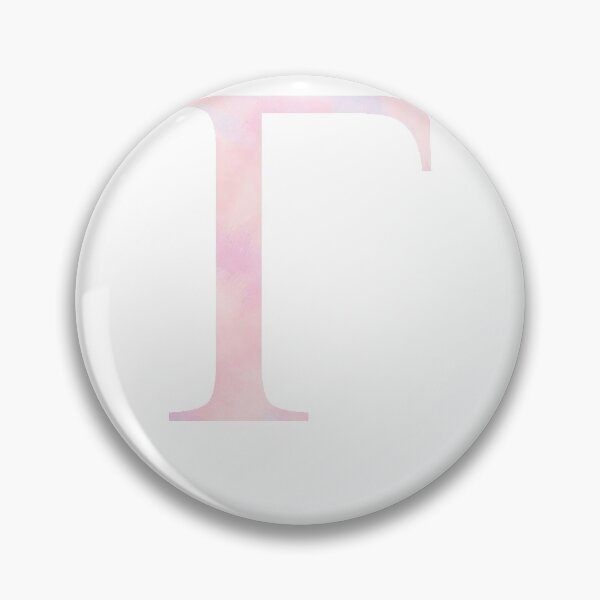 Item preview, GAMMA PASTEL GREEK LETTER  designed and sold by Stickers by SoSrat.