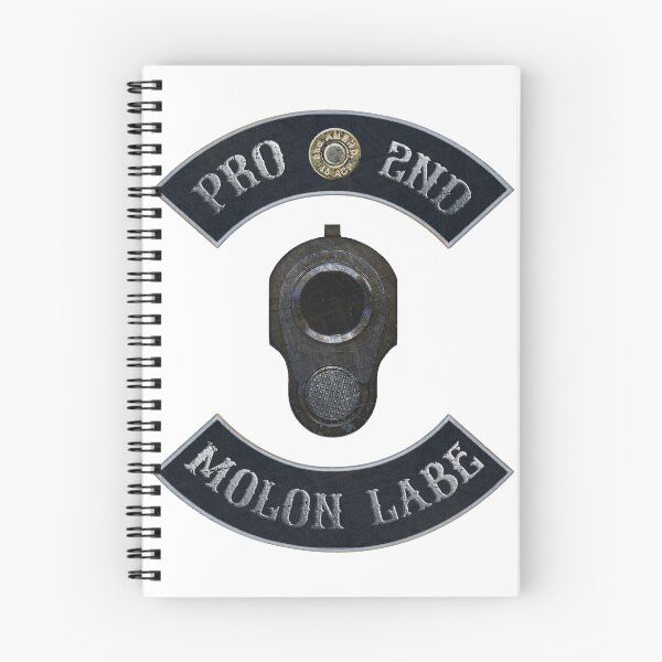 Item preview, Pro 2nd Amendment, Molon Labe in Rockers with M1911 Colt 45 designed and sold by MadBadDangerous.