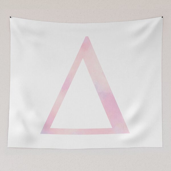 Item preview, DELTA PASTEL GREEK LETTER  designed and sold by Stickers by SoSrat.