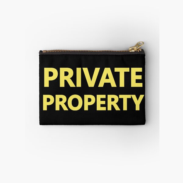 Item preview, PRIVATE PROPERTY designed and sold by SarcasticWords.