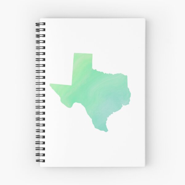 Item preview, Texas state map watercolor designed and sold by kiwisugardesign.