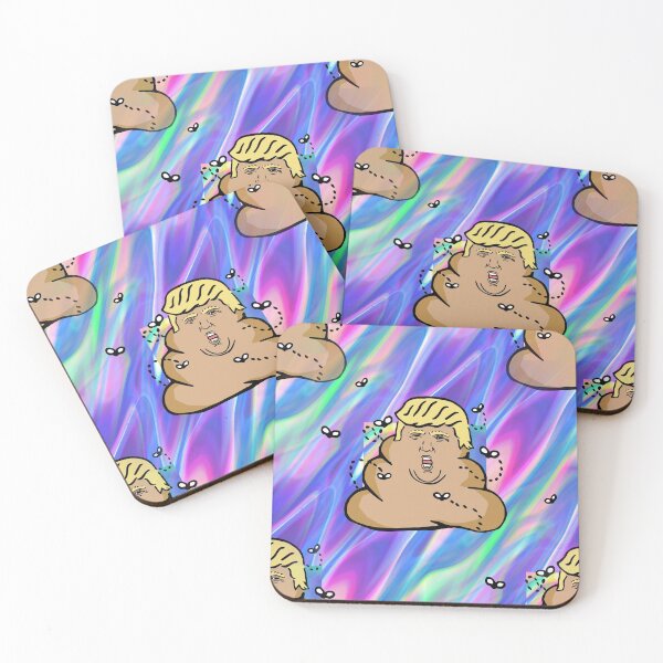 Item preview, hologram print dump trump designed and sold by Gossip Rag.