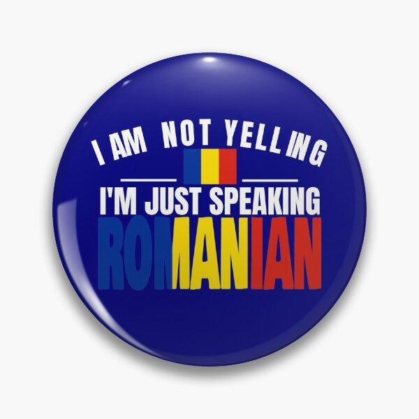 Item preview, I'm Not Yelling I'm Romanian Flag T Shirt Merch designed and sold by PRINTS2HOT.