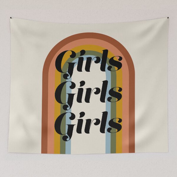 Item preview, Girls Girls Girls designed and sold by Hannah Landoe.