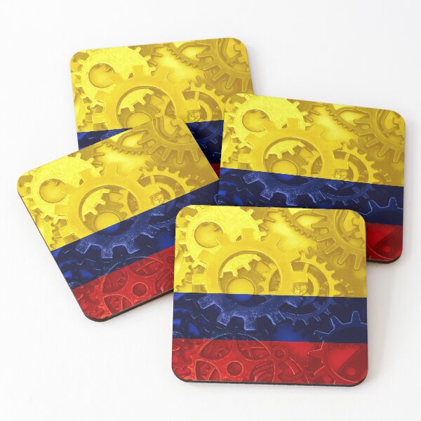 Item preview, Gear Flag of Columbia Industrial Mechanic Engineer Flags designed and sold by Dr-Pen.