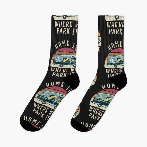 Item preview, panel van camping vintage, cool slogan gift designed and sold by Kuma518.