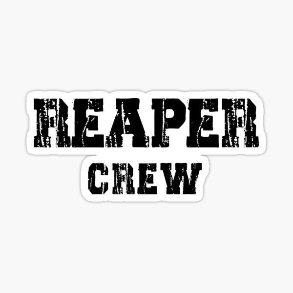 T-shirt Sons of Anarchy Reaper Crew Zip Sticker