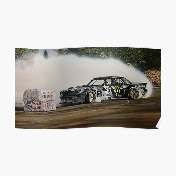 Hoonicorn Drift Car Poster