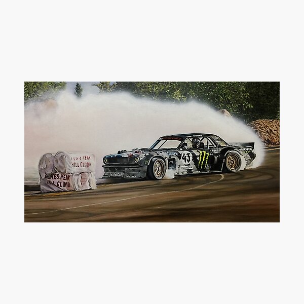 Hoonicorn Drift Car Photographic Print