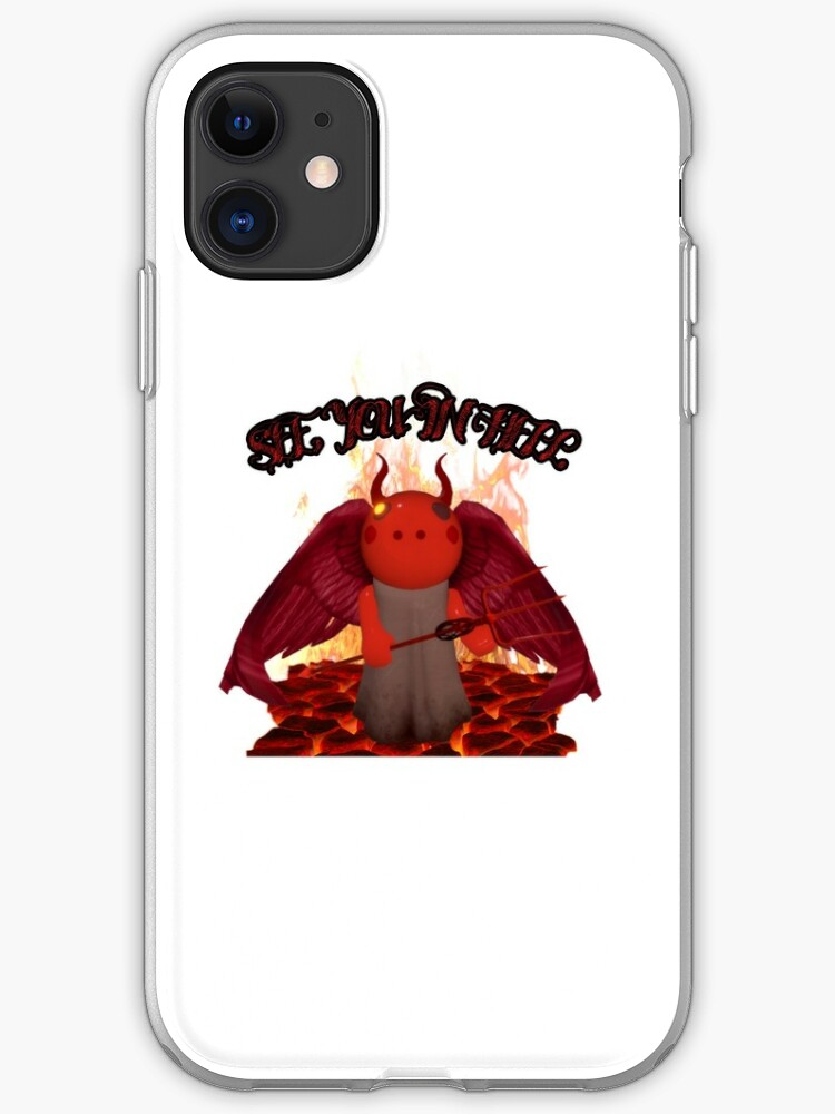 Devil Piggy Roblox Iphone Case Cover By Dawnhudson1983 Redbubble - roblox devil