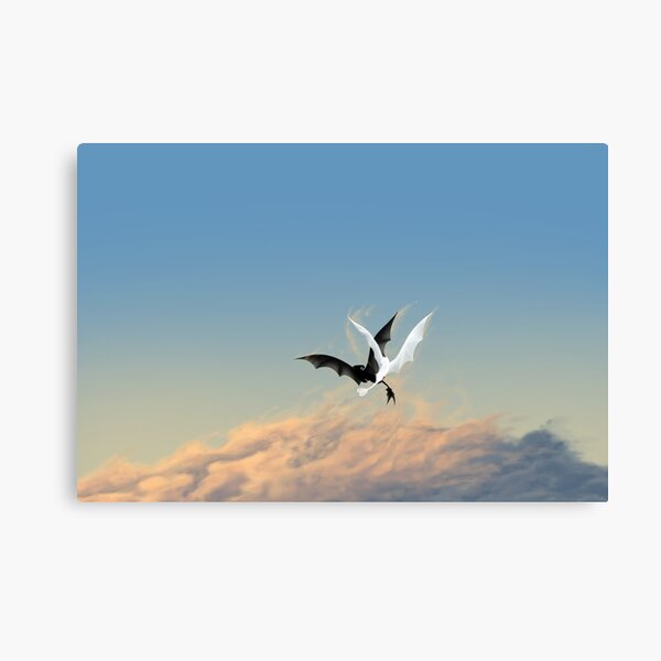 How To Train Your Dragon Sunrise Canvas Print