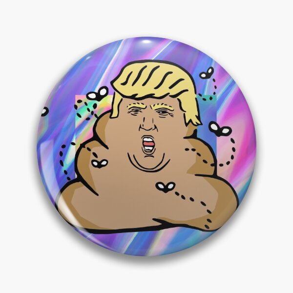Item preview, hologram print dump trump designed and sold by Gossip Rag.