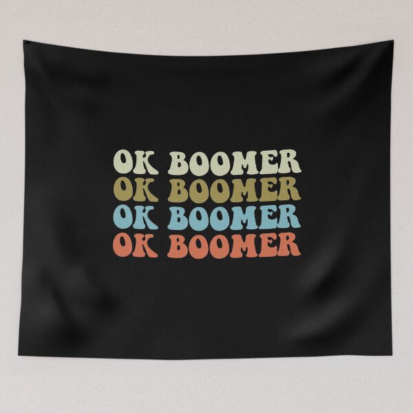 Item preview, Ok Boomer Funny Meme designed and sold by Vintagemashup.