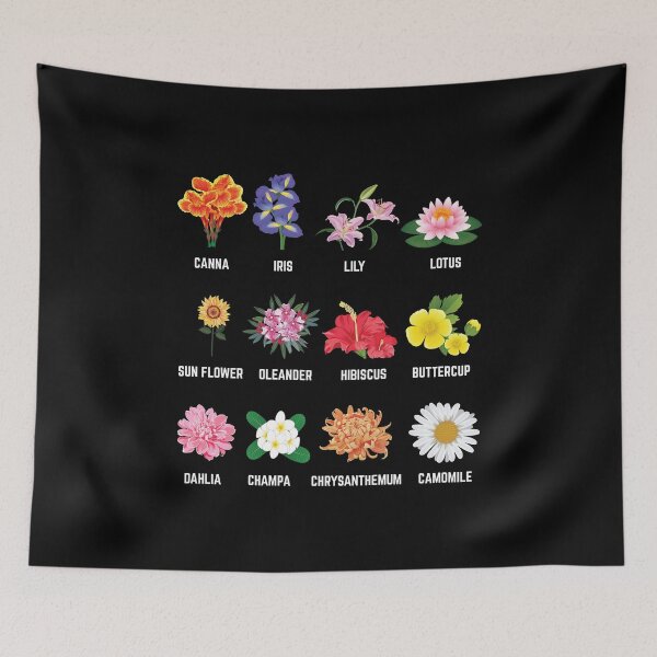 Item preview, Lovely Botanical Flowers Graphic Florist Gift designed and sold by haselshirt.