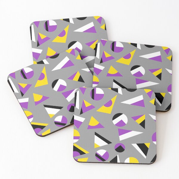 Item preview, nonbinary terrazzo designed and sold by lemniscate-shop.