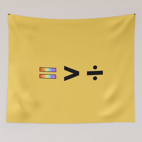 Item preview, Equal is Greater Than Divided - LGBTQI designed and sold by HappySchnapper.