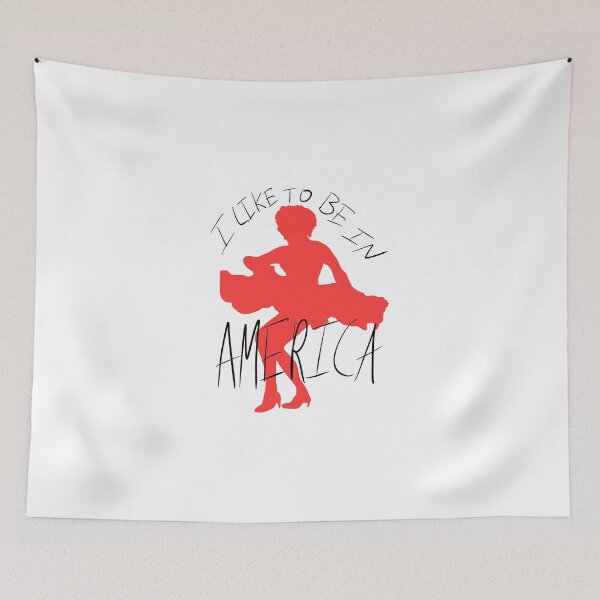 Item preview, I Like To Be In America designed and sold by haplessthespian.