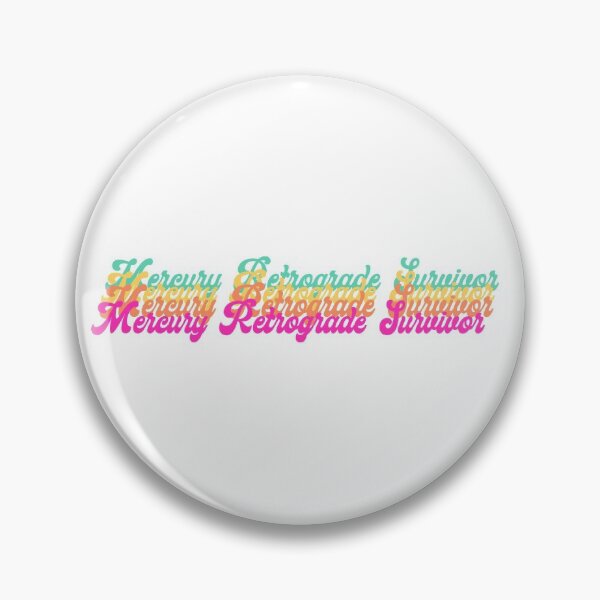 Item preview, Mercury Retrograde Survivor - Retro Summer designed and sold by TrueNorthBlonde.
