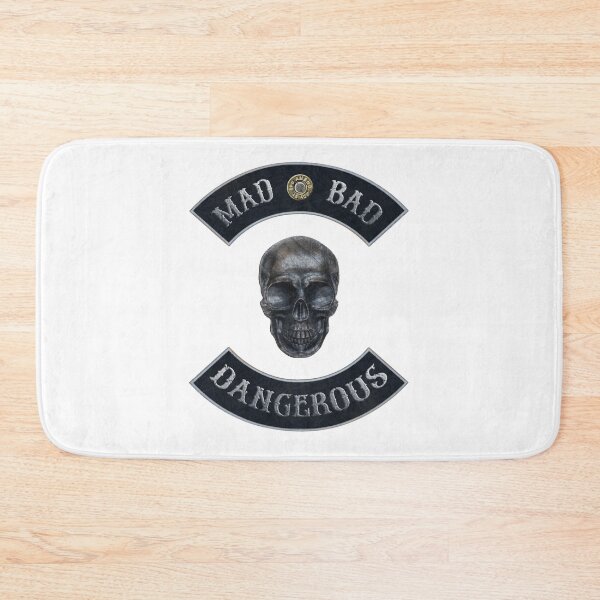 Item preview, Mad, Bad, Dangerous in Rockers with Metal Skull designed and sold by MadBadDangerous.