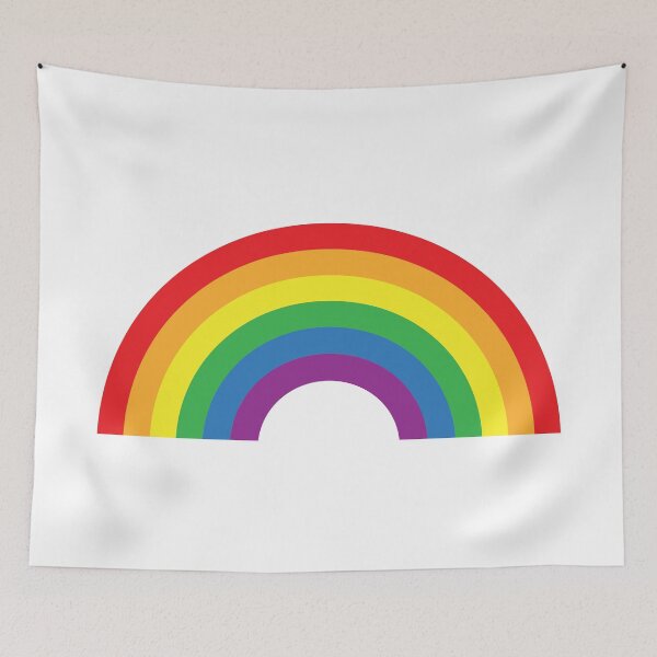 Item preview, Sticker - Rainbow - Gay Pride Flag designed and sold by ShowYourPRIDE.