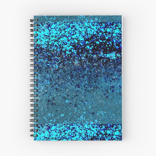 Item preview, Abstract Blue Paint Splatter Style  designed and sold by KristaPeacock.