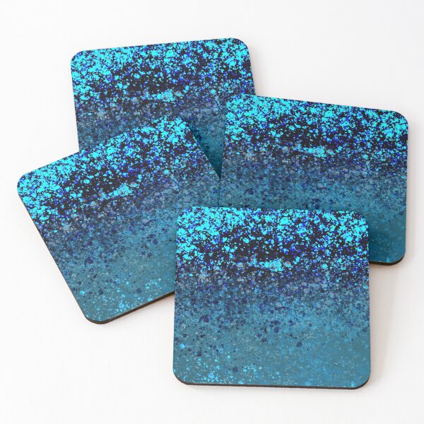 Item preview, Abstract Blue Paint Splatter Style  designed and sold by KristaPeacock.