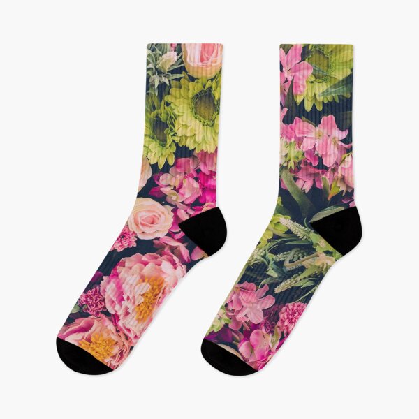 Aperçu de l'œuvre Conception de fleurs multicolores créée et vendue par kelsether.