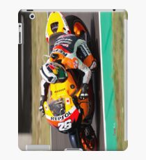 Dani Pedrosa in Mugello 2011 iPad Case/Skin