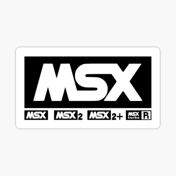 Item preview, MSX ステッカー designed and sold by retoro-kun.