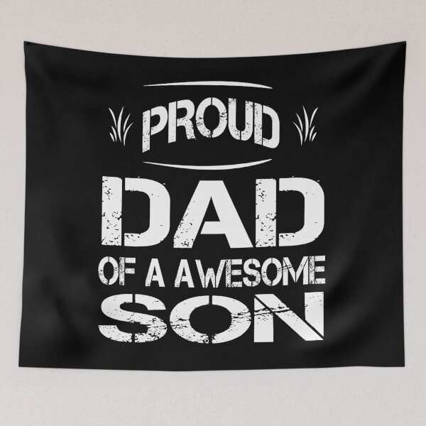 Item preview, PROUD DAD OF A AWESOME SON FATHERS DAY 2020 designed and sold by Steve  Morley.