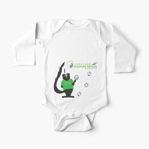 WILDlife Detective Long Sleeve Baby One-Piece