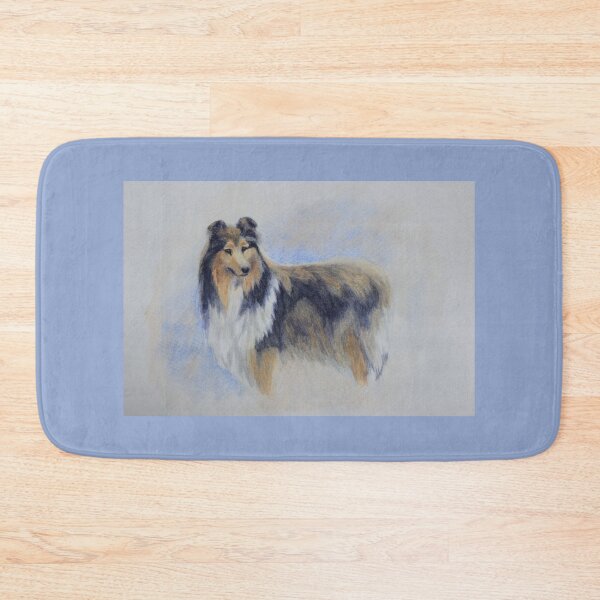 Item preview, Rough Collie Dog In Watercolor designed and sold by KarenWoodArt.