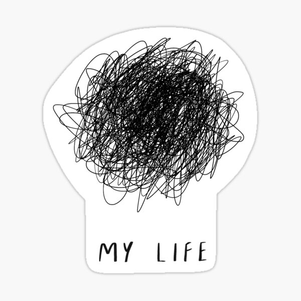 Scribble Sticker