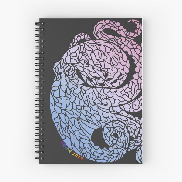 Item preview, Pride Octopus - Bigender designed and sold by QuietChiaro.