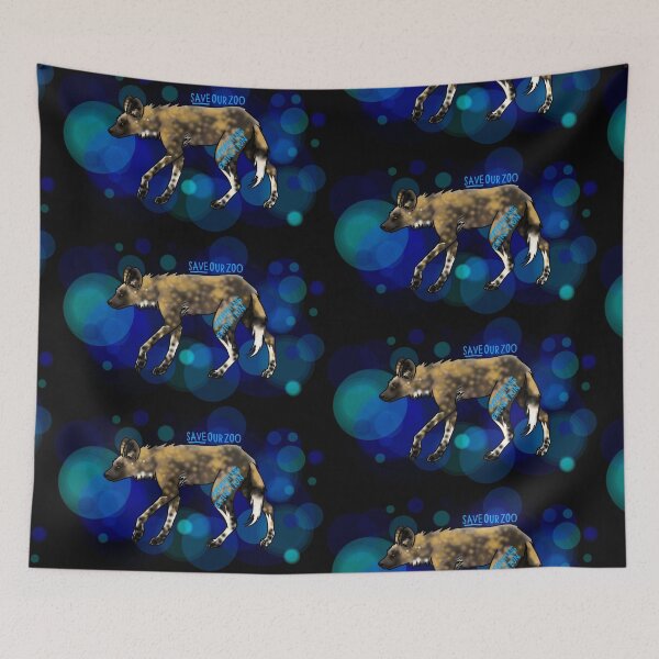 Item preview, Day 5- African Painted Dog designed and sold by CelticDragoness.