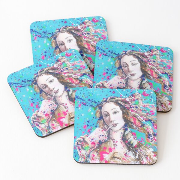 Item preview, Venus Botticelli in Street Art designed and sold by MontekkiArt.
