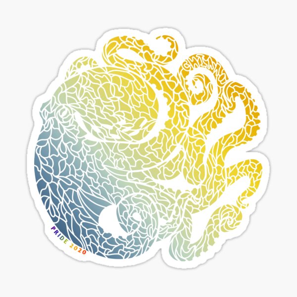 Item preview, Pride Octopus - Aroace designed and sold by QuietChiaro.